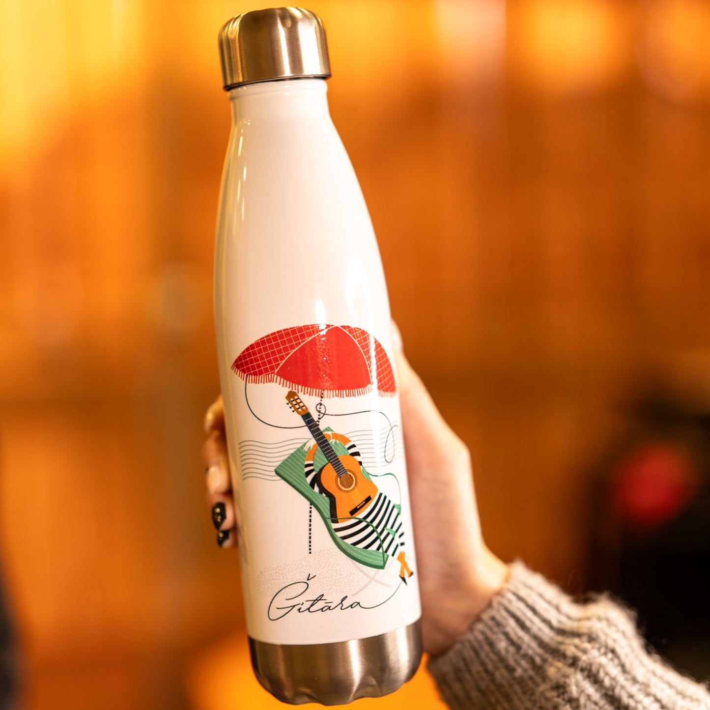 Water bottle GUITAR