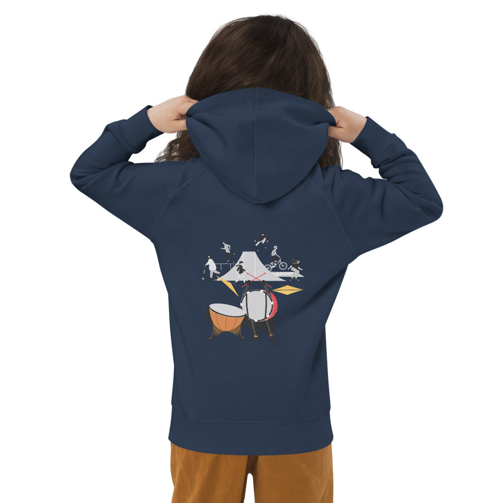 Children's sweater with a hood PERCUSSION INSTRUMENTS